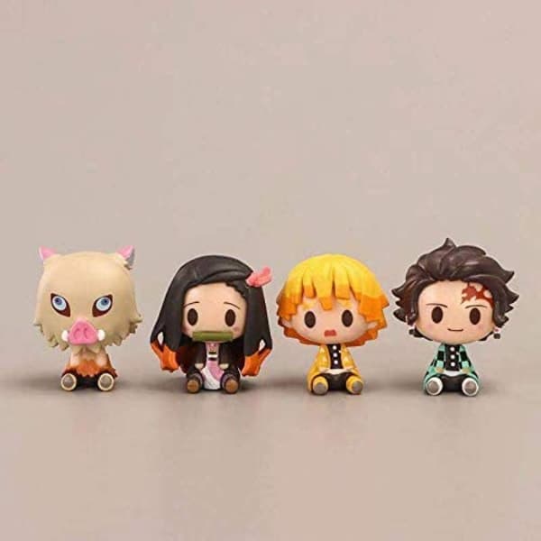 4 Demon Slayer-figurer