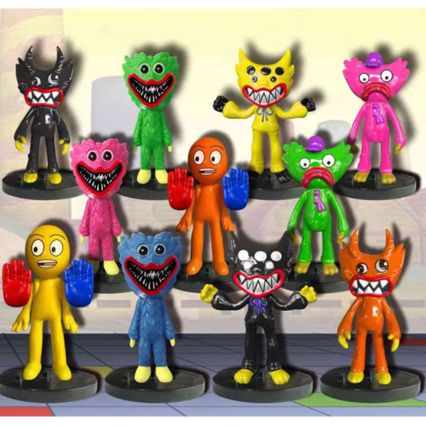 IC Poppy's Play Time Figur Play Time Ornament 1 Blindbox Väska Leksaker (6-pak)