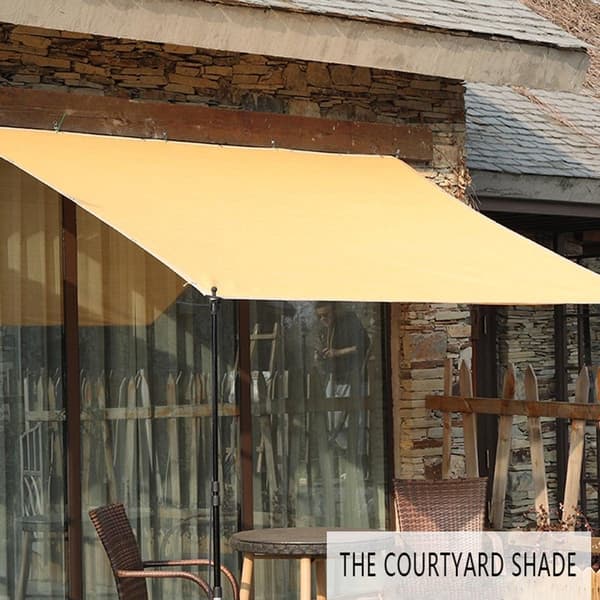 Sunshade Sail - 2x4m - Rectangular - Easy - Installation - Terrace - Camping - Balcony Sun Protection - Sun Sail - Premium