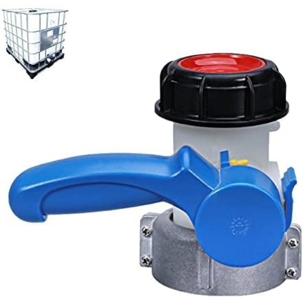 IC IBC universaladapter, IBC avstängningsventilsadapter, IBC universal