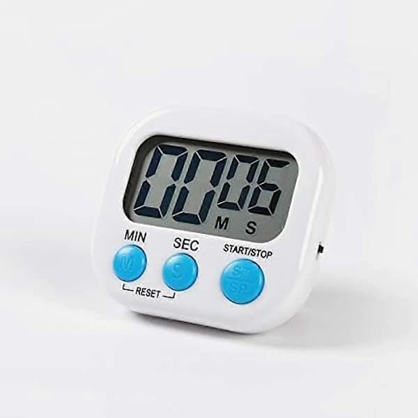 LCD Digital Køkkentimer Nedtælling Op til Timer Høj Alarm, Støtte til Madlavning, Lille Klasseværelsestimer til Arbejde