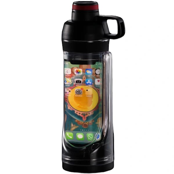 Vesipullo säilytystilalla 400 ml