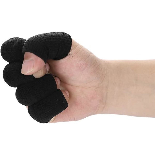 IC Itoda Elastiske Fingerbeskyttere Sport Fingerstøtteærmer Tommelfinger
