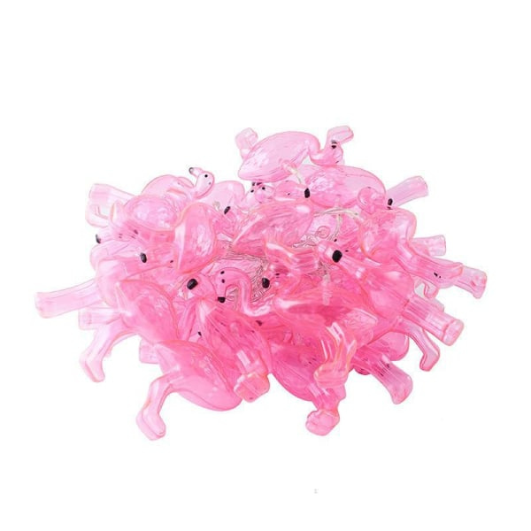 IC LED-batterilampa Flamingo-snörehänge Juldagens dekorativa lampor Flamingo festljus (utan batterier)