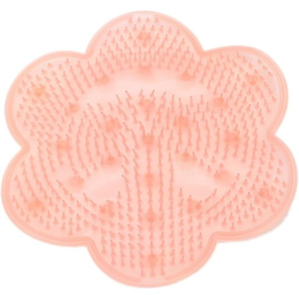 IC Duschmassagematta Halksäker Badmatta Halksäker Badmatta Silikon Silikon Lazy Bath Massagematta Rosa