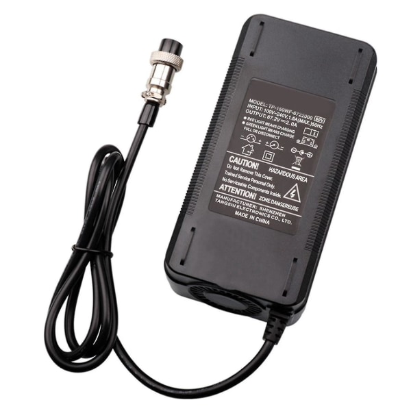 67.2v 2a lithium battery charger for electric bike 16s 60v lithium ion battery pack Unicycle charging