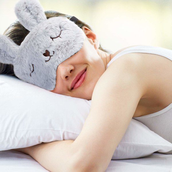 IC CNE 2-pack Sömnmask Kanin Söta Ögonmasker