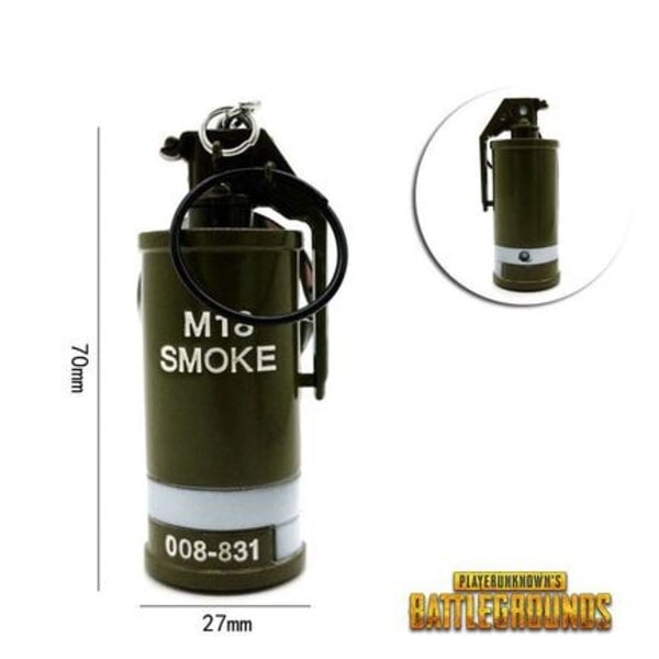 PlayerUnknown's Battlegrounds Nyckelring Rökbomb IC