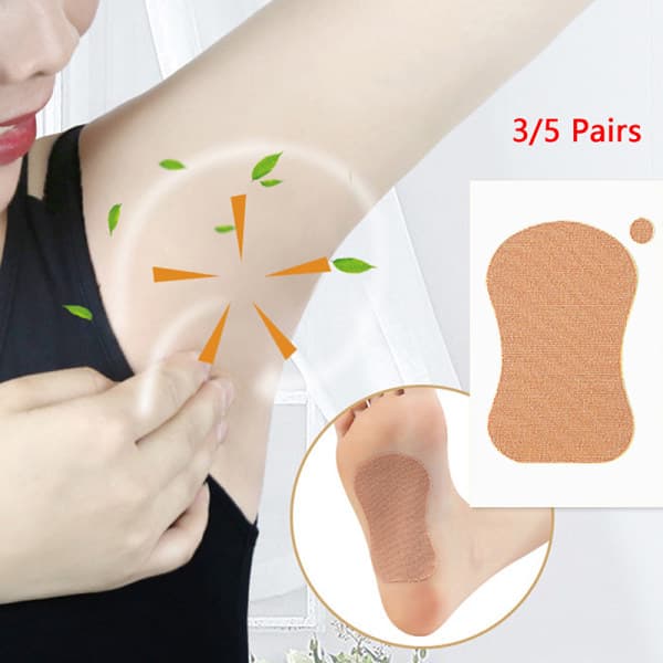 IC Antiperspirant Underarm Klæbepuder Armhuler Sved Puder Sommer 5 Par