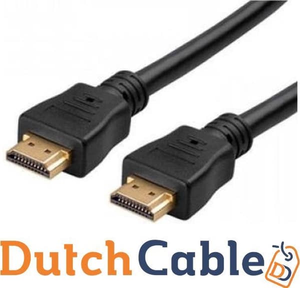 Hollandsk kabel HDMI 3 meter 4K