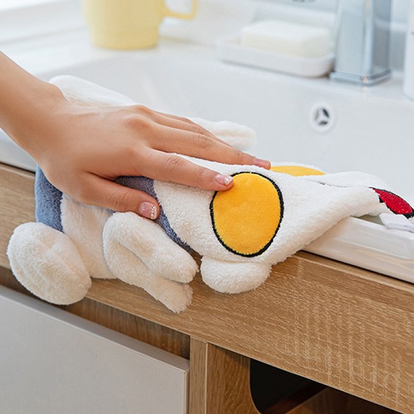 IC Tegnede Håndklæder Køkken Bad Superabsorberende Mikrofiber A3