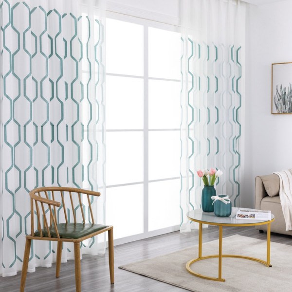 IC Voile Gardiner Halvtransparenta