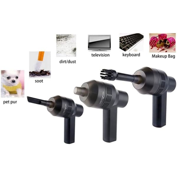 IC Datortangentbordsdammsugare Kraftfull Uppladdningsbar Mini
