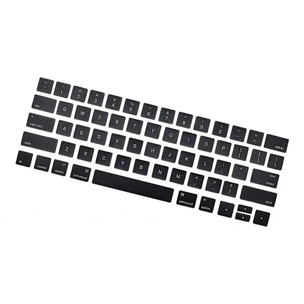 1 sett tastaturtaster US-layout for Macbook Pro 13\" A1708 2016 2017