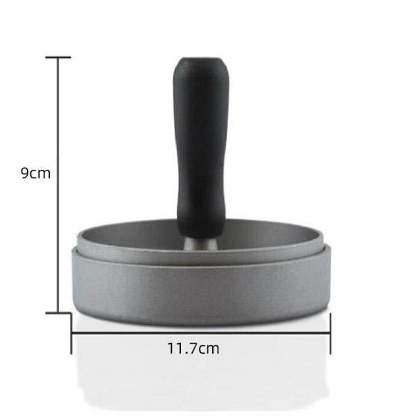 IC Handtag i plast Manuell non-stick belagd köttpajpress