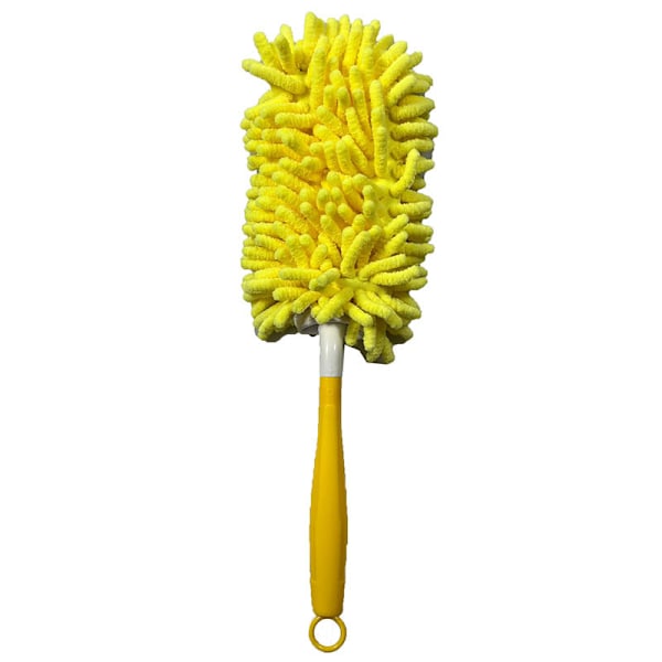 Hot salg chenille støvmoppe klud vaskbar og genanvendelig Yellow polyester 19*13cm