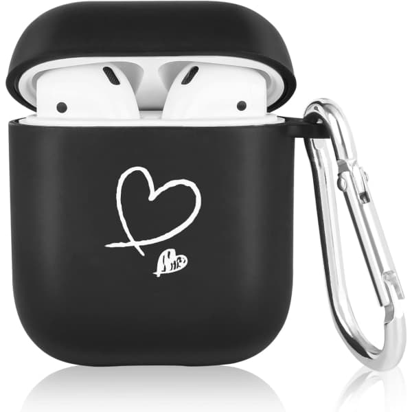 IC Case kompatibel med AirPods 1 & 2, Blød Silikon Sød