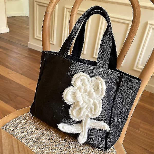 Niche Design Canvas Tote, Simple Backpack, Fresh Bag