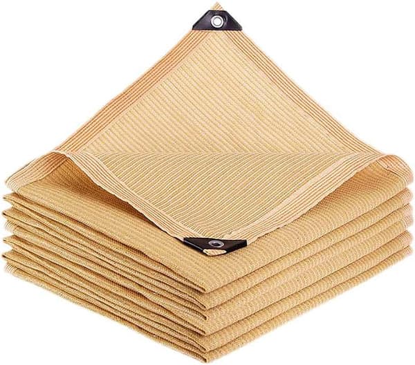 Solskjermingsduk - 2x4m - rektangulær - enkel - montering - terrasse - camping - balkongsolskjerm - solseil - Premium