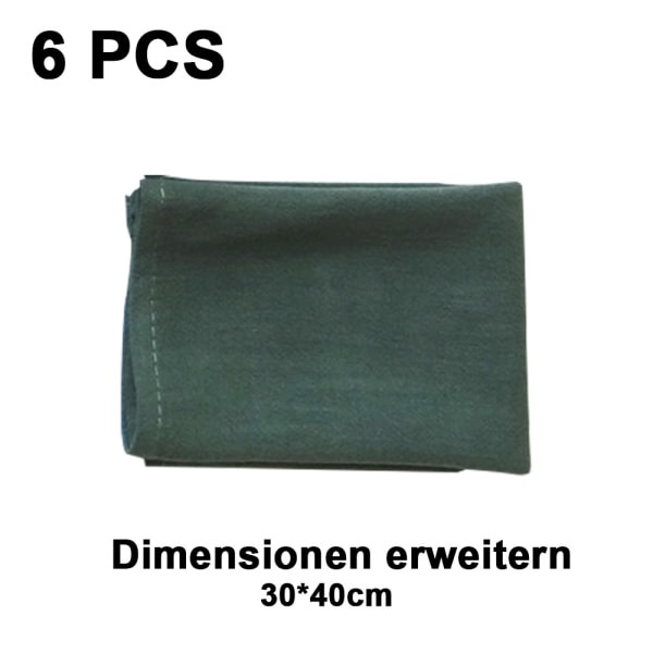 IC Stofservietter, linnedservietter, genanvendelige servietter Green