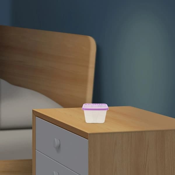 4 pcs Moisture Storage Box Refillable Empty Container Cabinet