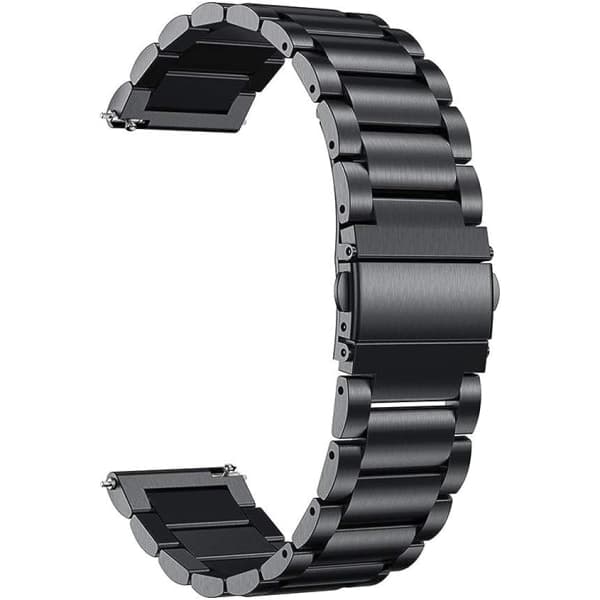 22 mm:n ruostumaton rannekoru Samsung SmartWatch -kelloon