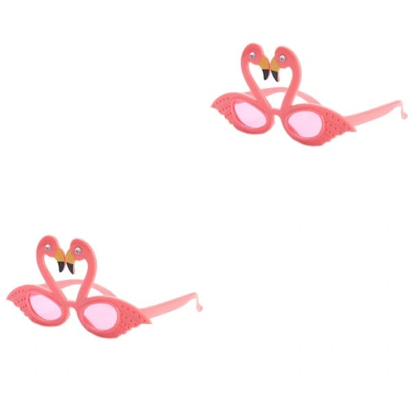 2 kpl Luau-juhlalaseja Uutuus Aurinkolasit Flamingo-lasit