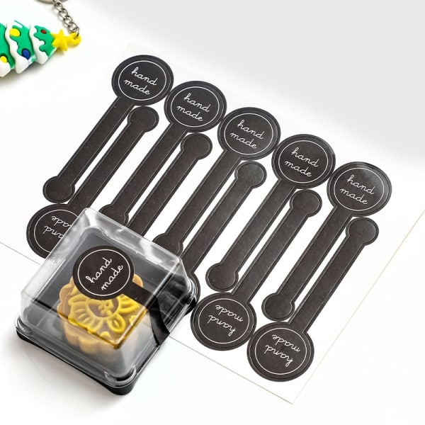 IC 50 stk. Mini Dessert Tårtæske Beholder Transparent Cupcake Kage Sort 2