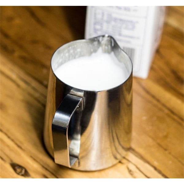 IC 100 ml / 4 fl.oz. Mjölkanna Mjölkskål i rostfritt stål