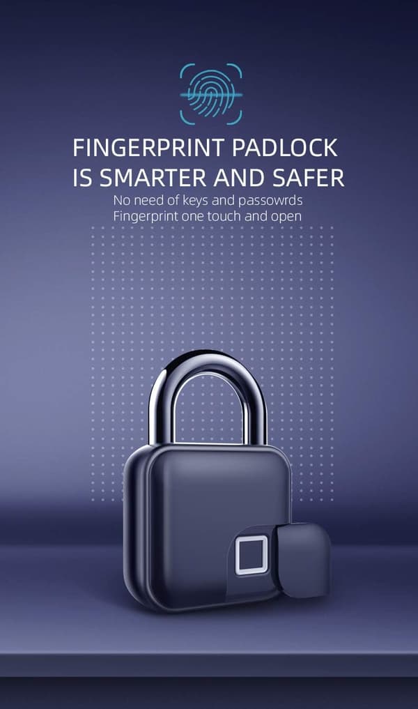 Fingerprint, Eseesmart Kombination Fingerpirnt & Bluetooth APP,
