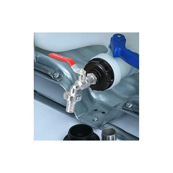 IBC Tankhane 1000L tankhane regnvandshane, 1/2\" IBC vandtank