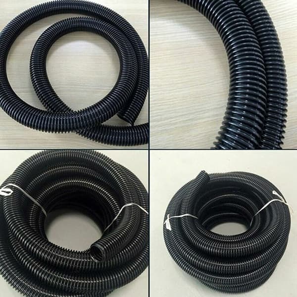 3 meter dammsugarslang, 32 mm flexibel dammsugarslang, svart, en storlek
