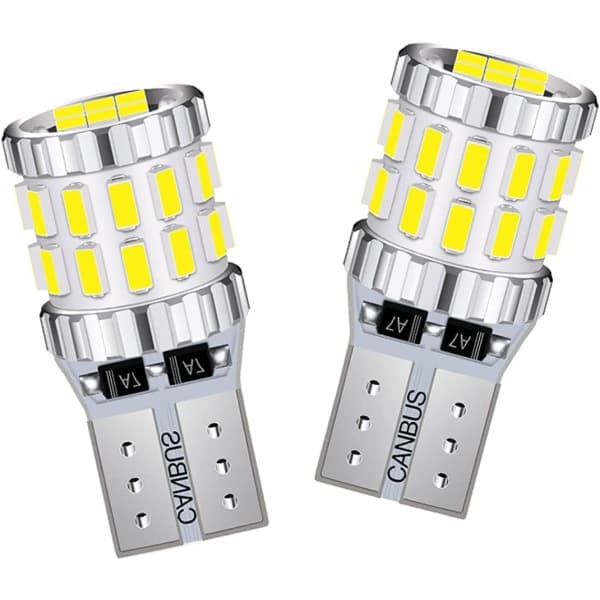 IC T10 W5W auton polttimo, 2 kpl 3W FPC LED