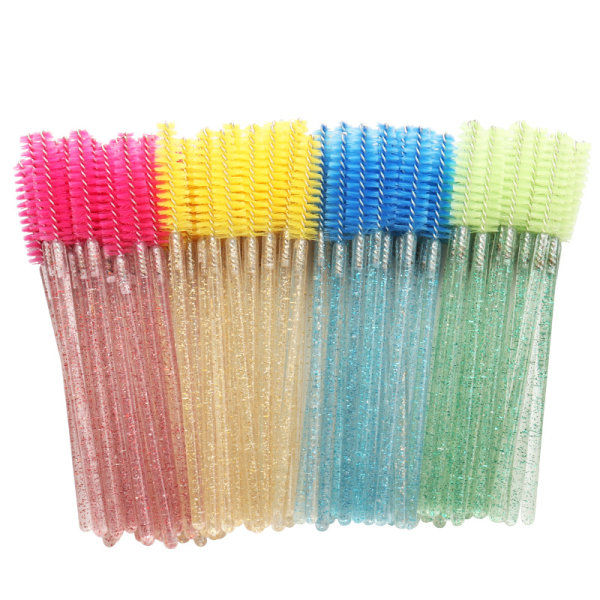 IC Crystal Wand Mascara Brush All Green - 50 kpl.