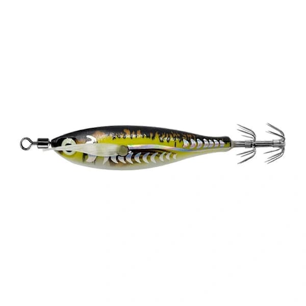 Fishing Squid Jigs Saltwater Lures Luminous Night Jigs Shrimp Design Durable Squid Lures Model C