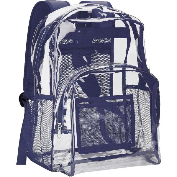 IC Vorspack Klar Ryggsäck Heavy Duty PVC Transparent Ryggsäck