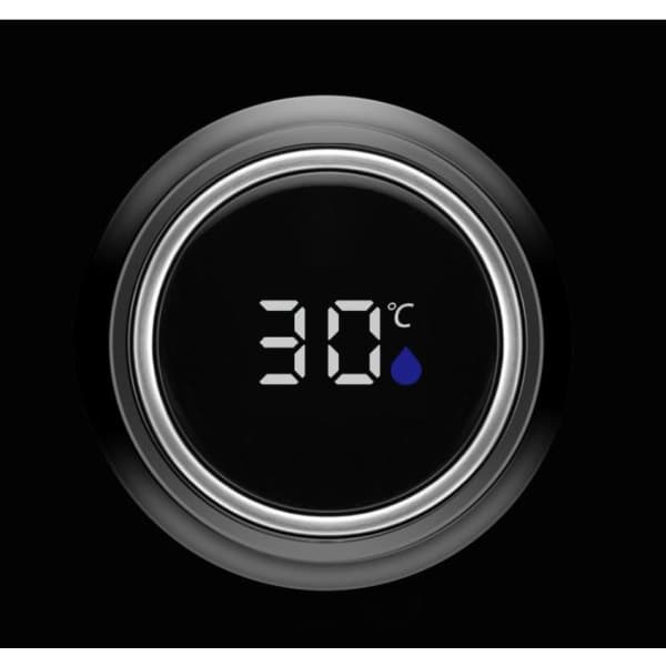 IC Intelligent Termos i Rustfrit Stål 316 Temperaturmåling Digital Display Blå 500ml