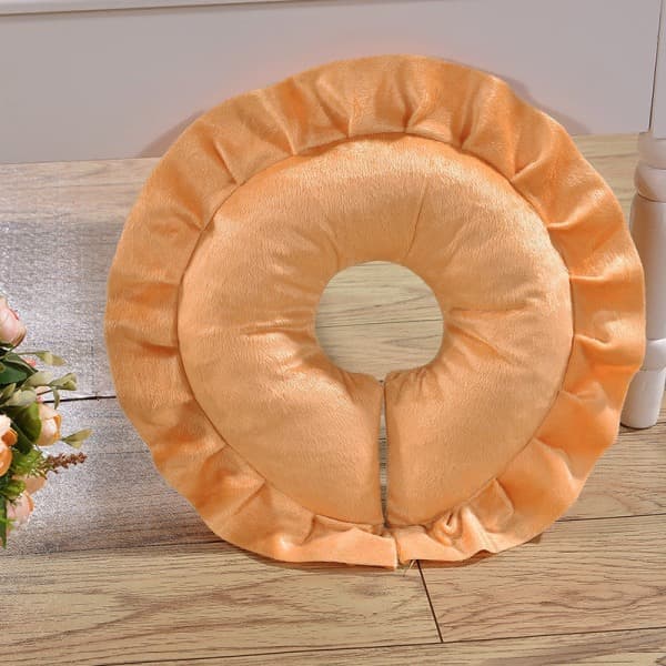 IC Blomformad Orange Ansiktsmassage Sov Kudde 1 st