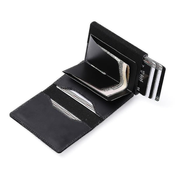 IC Mini plånbok i aluminium automatisk pop-up