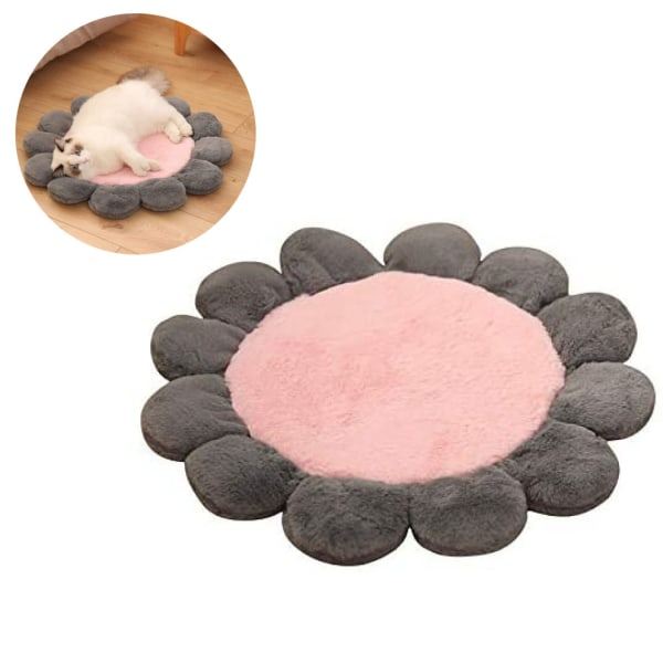 IC Blomform kjæledyrseng seng seng hund grotte hunder sofa teppe seng hund seng rosa