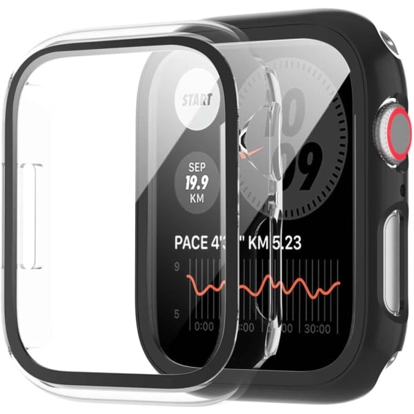 2-pakkikotelo Apple Watch SE 2 Series 6/5/4 44 mm:lle, 9H:n integroitu IC