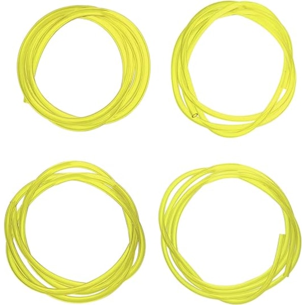4 stk bensinslange, bensinslange, 2 x 3,5 mm, 2,5 x 5 mm, 3 x 5 mm, 3 x 6 m