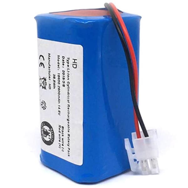 Genopladelig til batteri 14.8v 2600mah robotstøvsuger tilbehør dele til A4 A4s A6 [DB] Blue