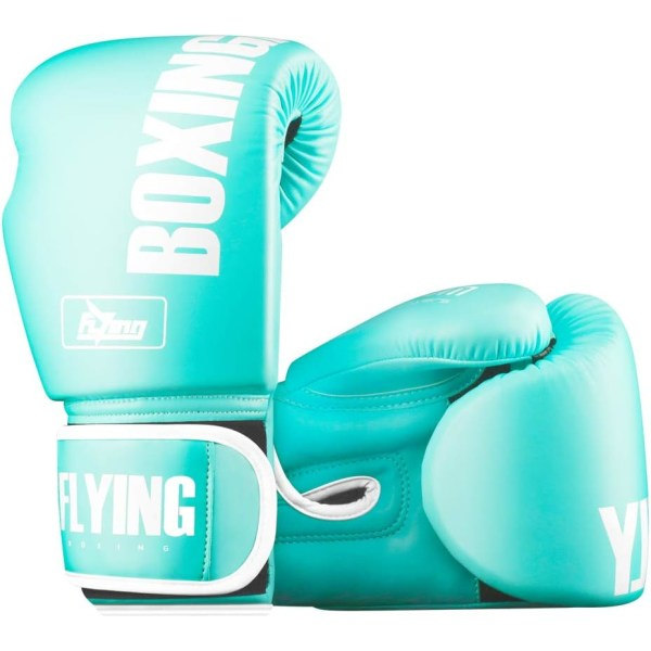 IC Boksehandsker til mænd og kvinder Velegnet til boksning Kickboksning Mixed Martial Arts Maui Thai Mma Sandsæk Fighting Træning-Grøn-12Oz