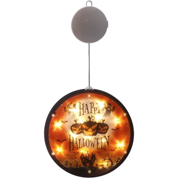 IC Halloween-koristevalot Pumppu tunnelmavalot juhlan koristeluun Halloween hehkuva koristelu Tarrat väliaikaiset lapsille