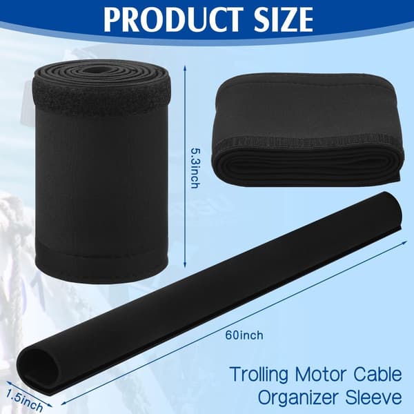 Cable Organizer - 2-piece - Cable Protection Organizer - Cable Winding - Cable Management Sleeve - Cable Tray - Cable Protector