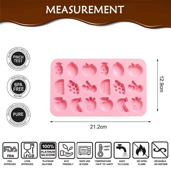 IC Köksbakform-DIY fondant tårta bakning form rosa