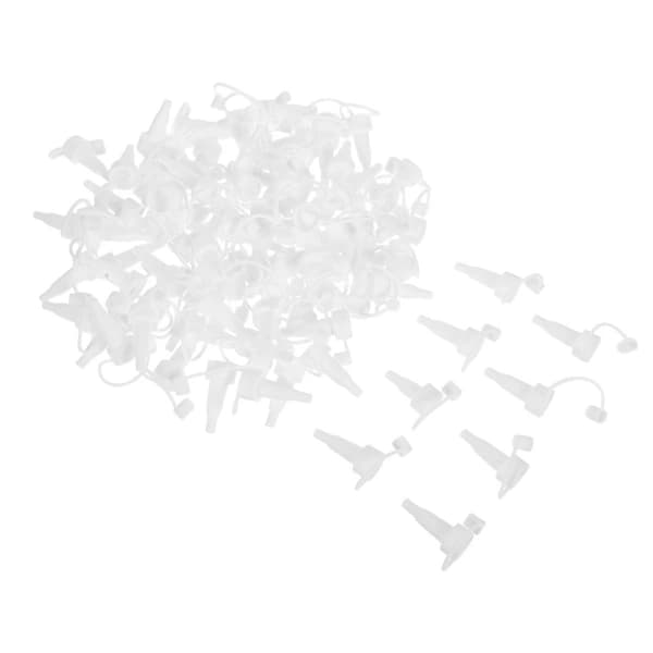 500 pcs Lab Vial Dropper Tip: Glass Ampoule Replacement Plastic Dropper Nozzle - 1x500 1x500