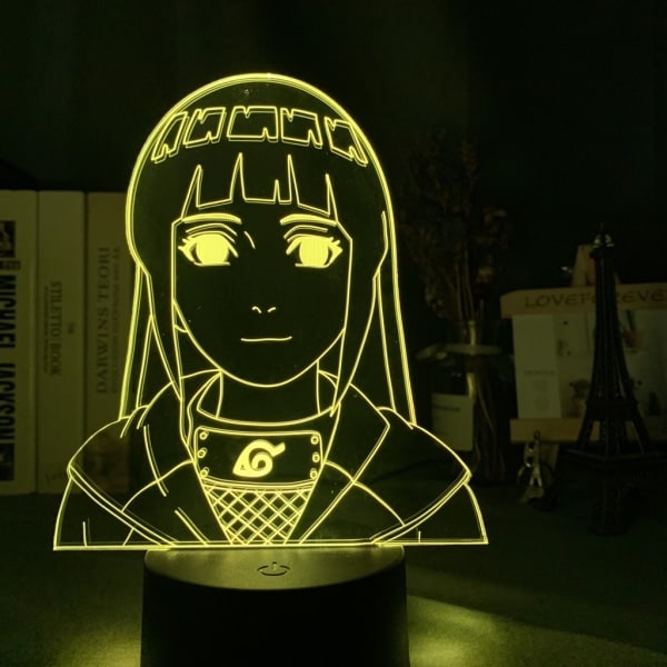 IC 3D-natlampe Naruto Team Uzumaki Naruto LED-natlampe
