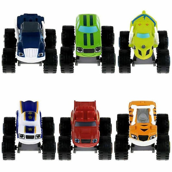 IC CNE 6st/ set Blaze The Monster Machines Vehicles Dieca